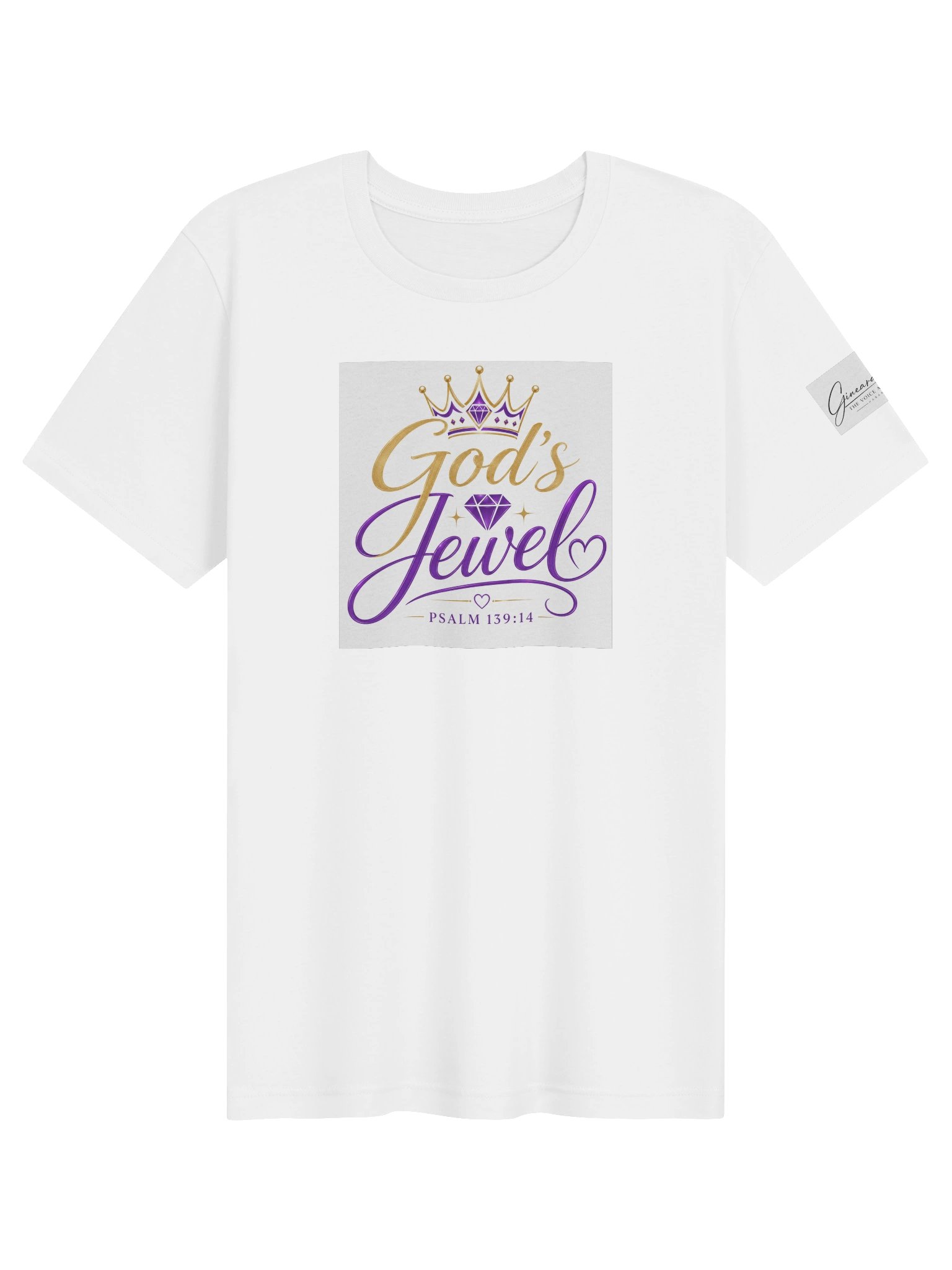 God's Jewel Tee-White product image (1)