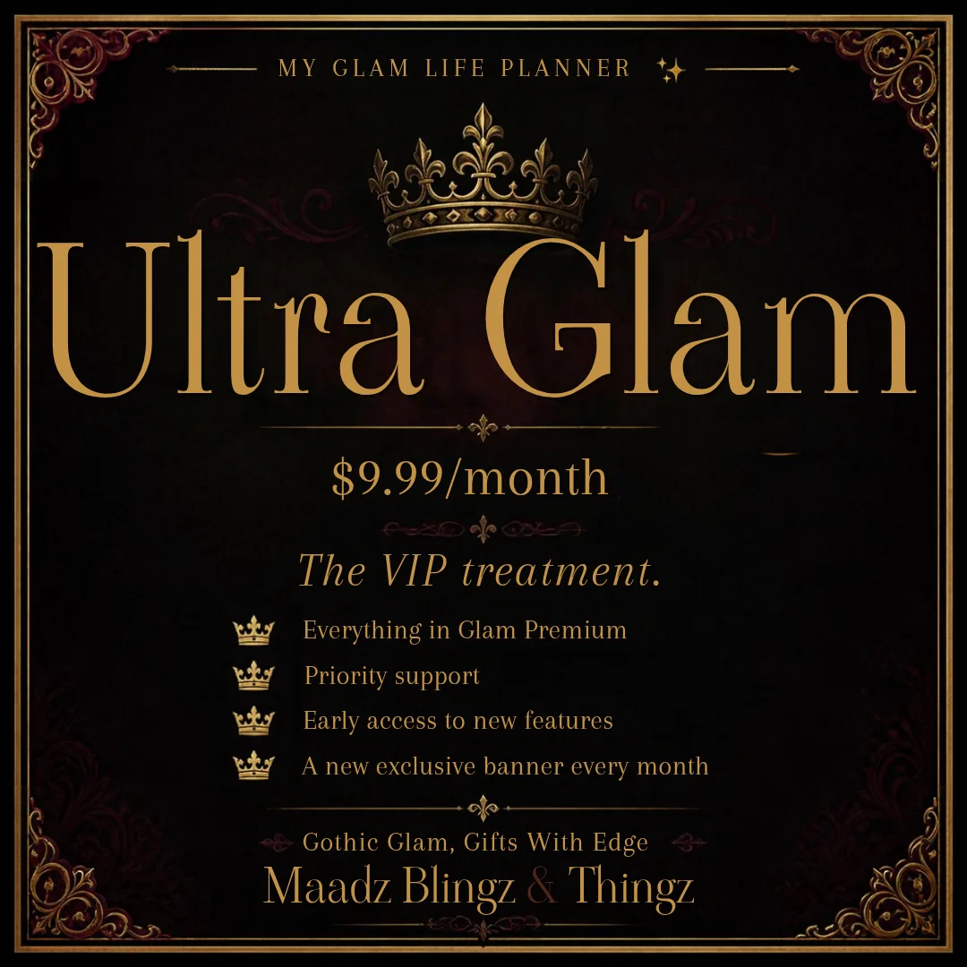My Glam Life Planner ✨ – Ultra Glam product image (2)