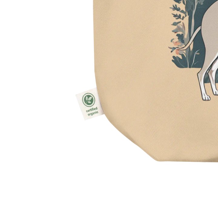 Botanical Greyhound Eco-Friendly Tote Bag product image (2)