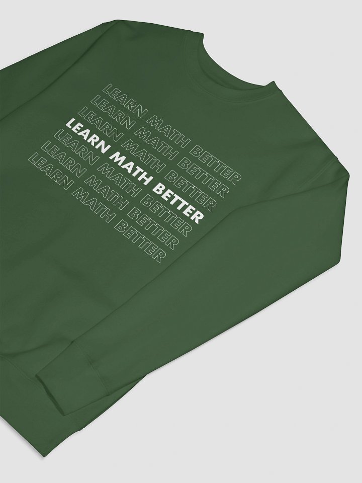 Learn Math Better Sweatshirt product image (2)
