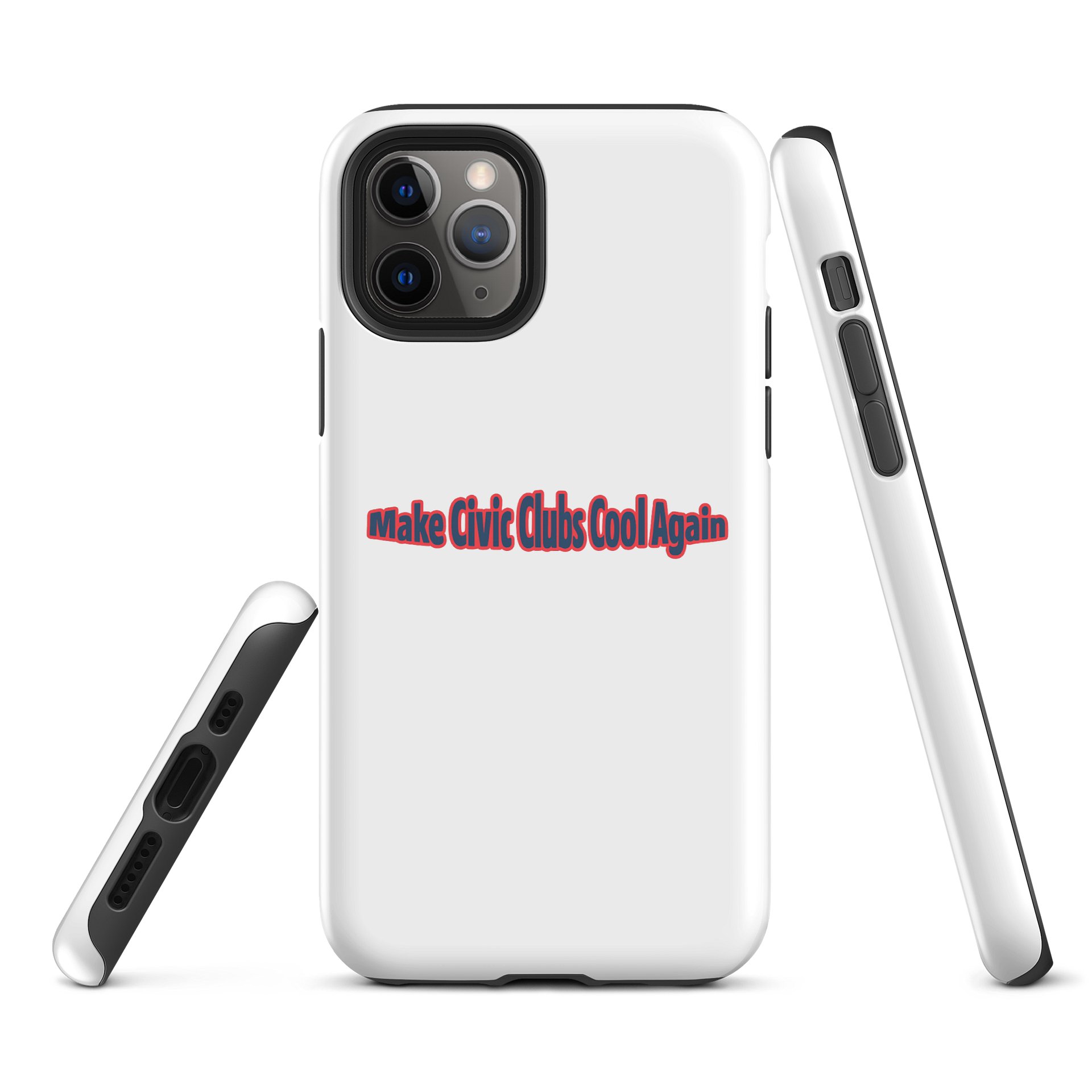 Make Civic Clubs Cool Again™ Too Cool for Calls iPhone® Case product image (1)