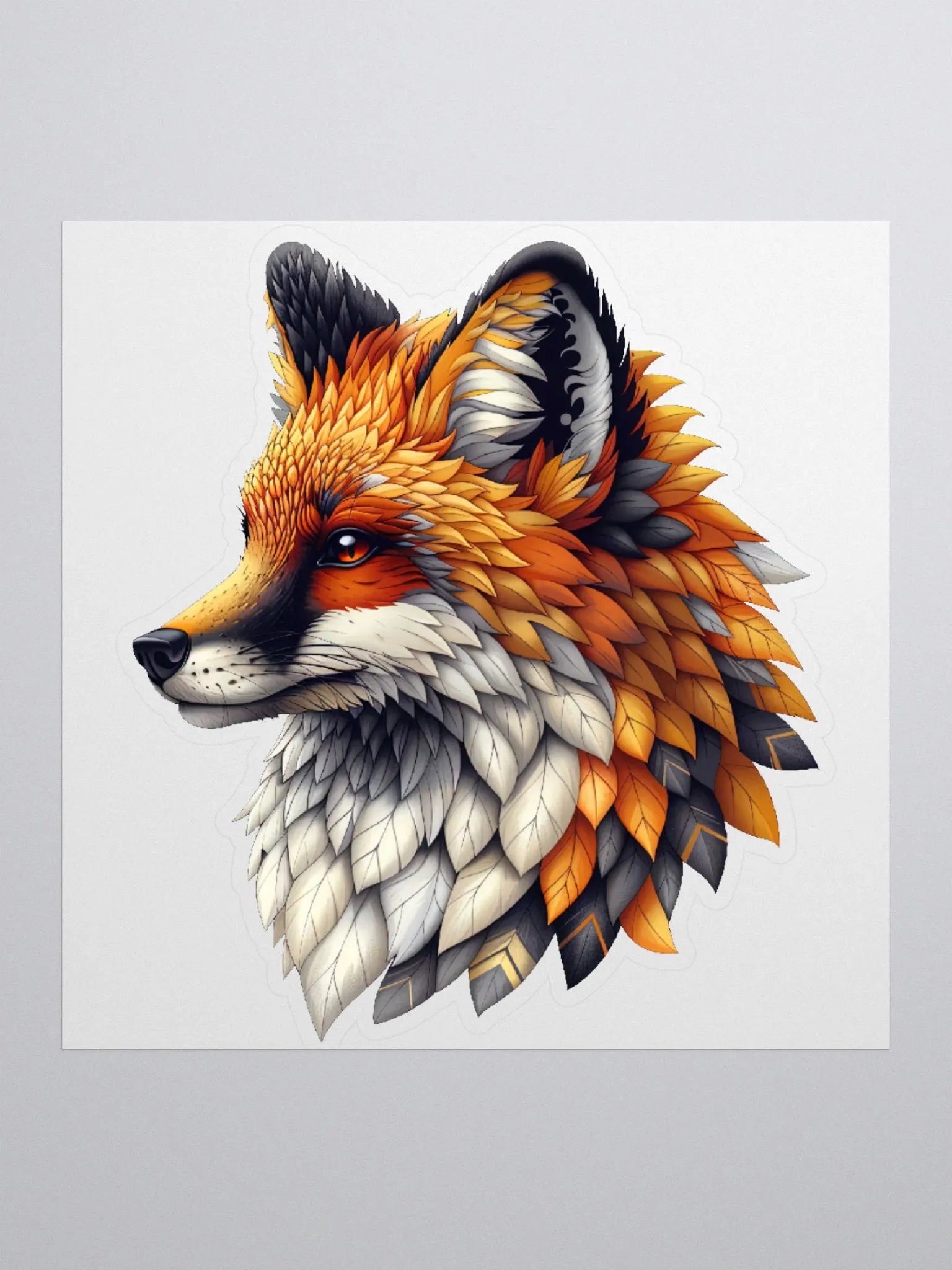 Regal Vulpine Sticker product image (1)