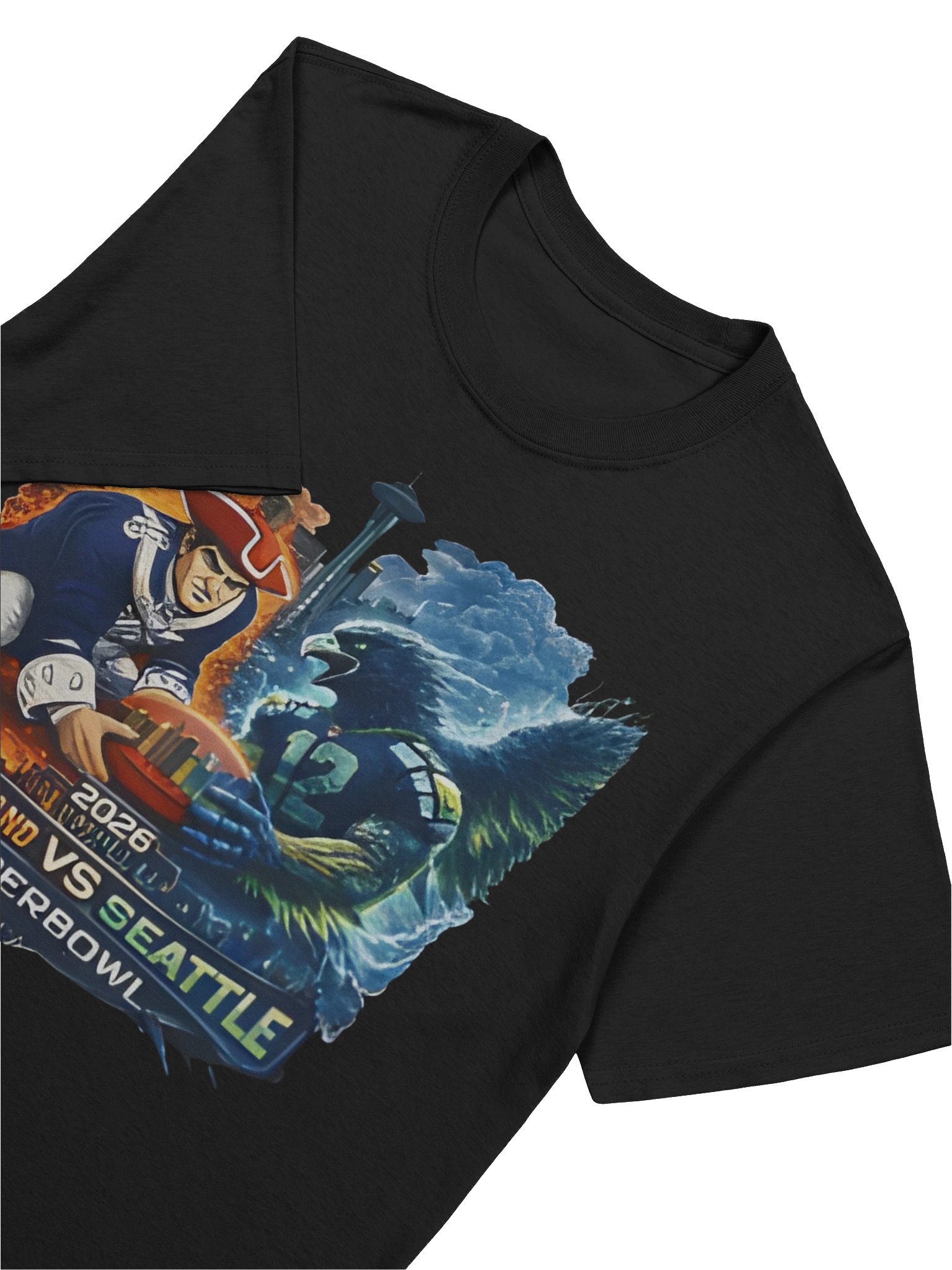 2026 Super Bowl Seahawks Patriots Shirt product image (5)