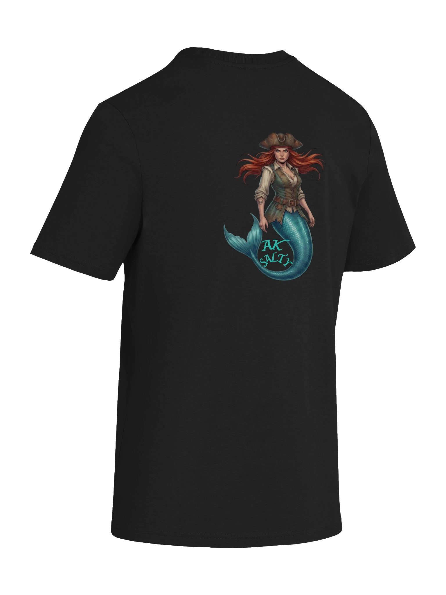 PREMIUM "MERMAID PIRATE" ORGANIC COTTON TEE product image (8)