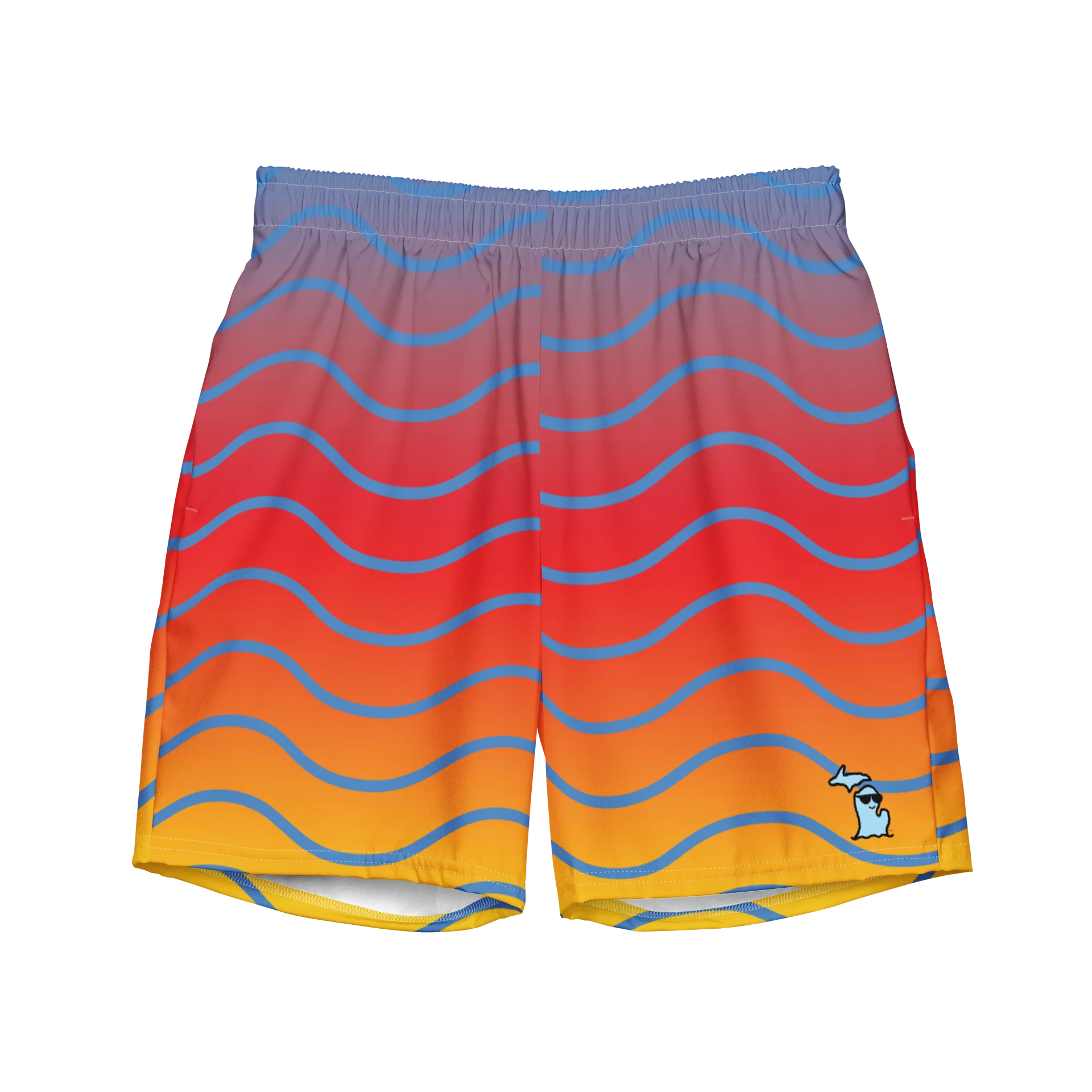 Michigan Waves™ Sunset Swim Trunks product image (1)