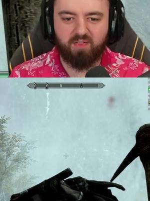 Thirsty Bandit in Skyrim #fyp #reels #skyrim