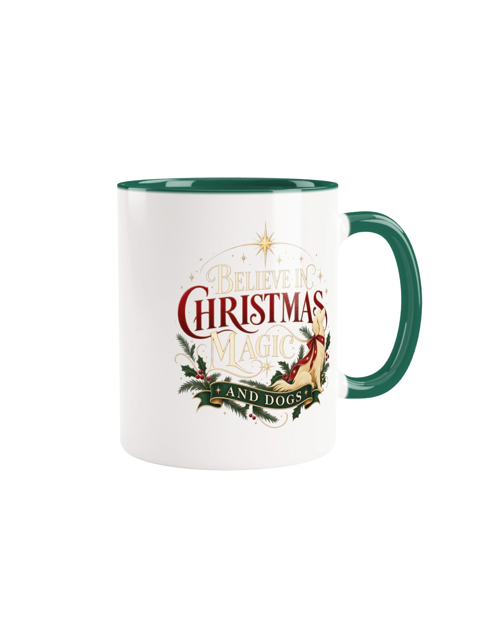 Christmas Dog Lover Mug – Holiday Coffee Cup Gift for Dog Lovers product image (2)