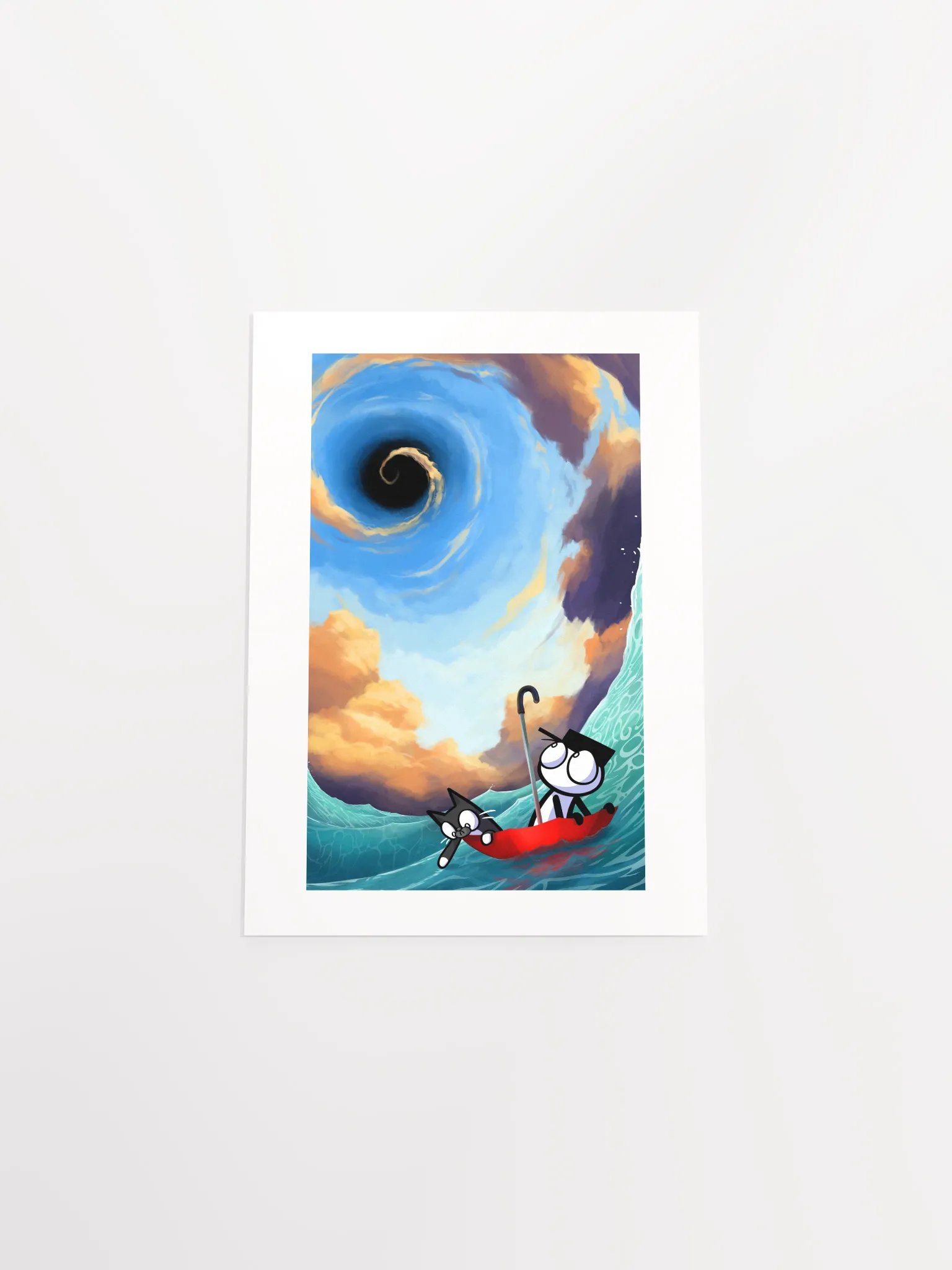 'Float On' art print product image (15)