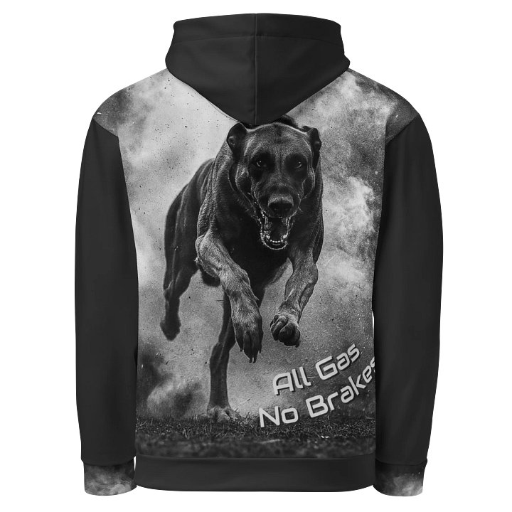 All Gas No Brakes - Premium Adult Unisex All Over Print Hoodie product image (1)
