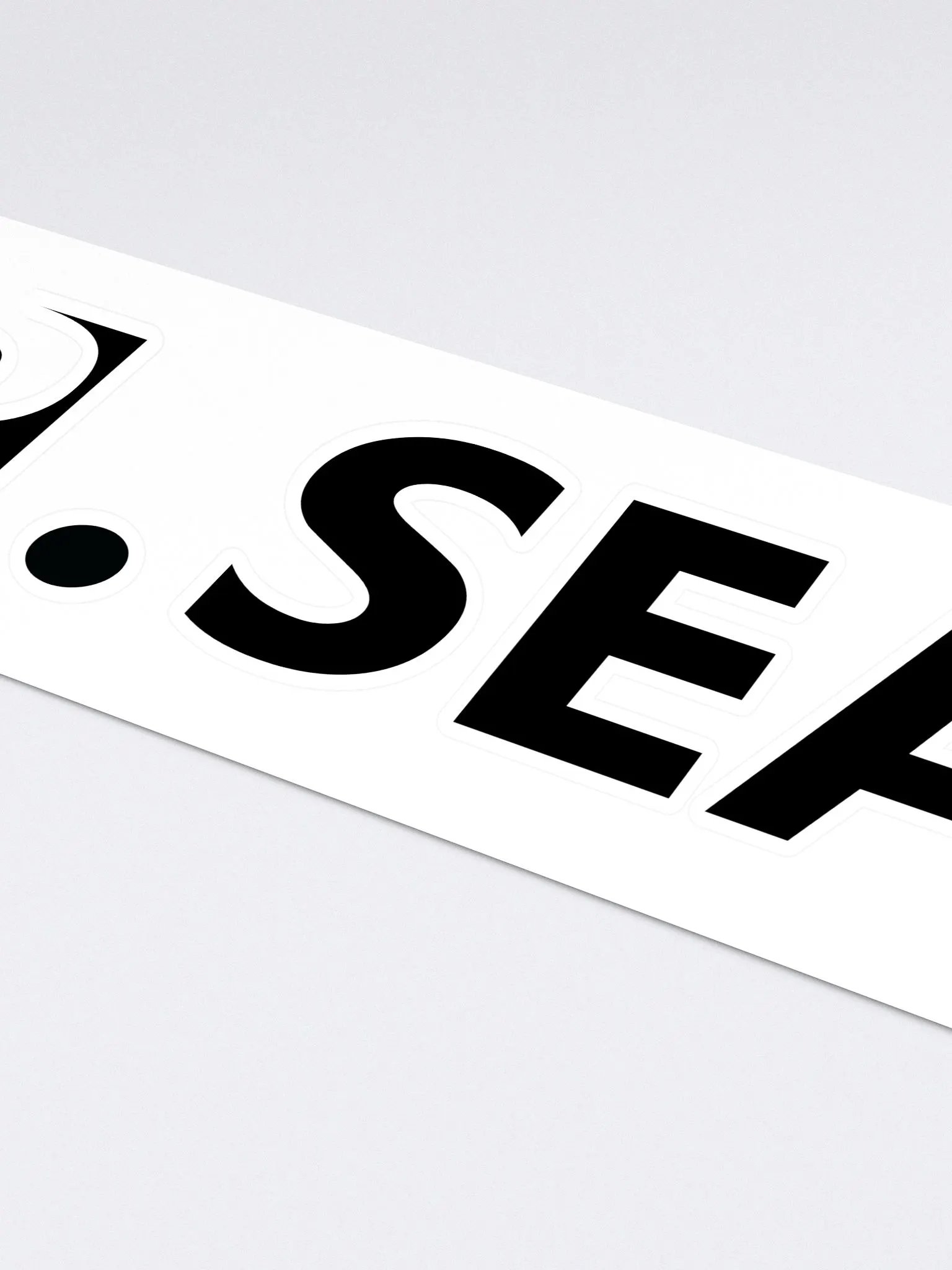 Mr. Sealz Sticker: Text logo product image (4)