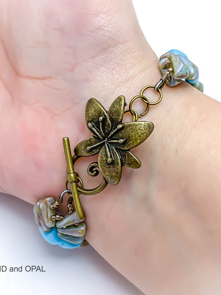 Deco Vexolo WibeDuo Beaded Bracelet - Blue product image (2)