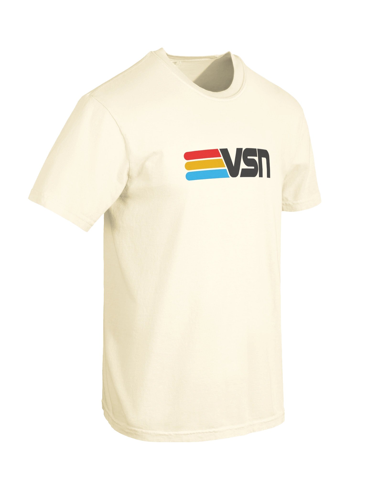 Cream colored T - VSN product image (6)