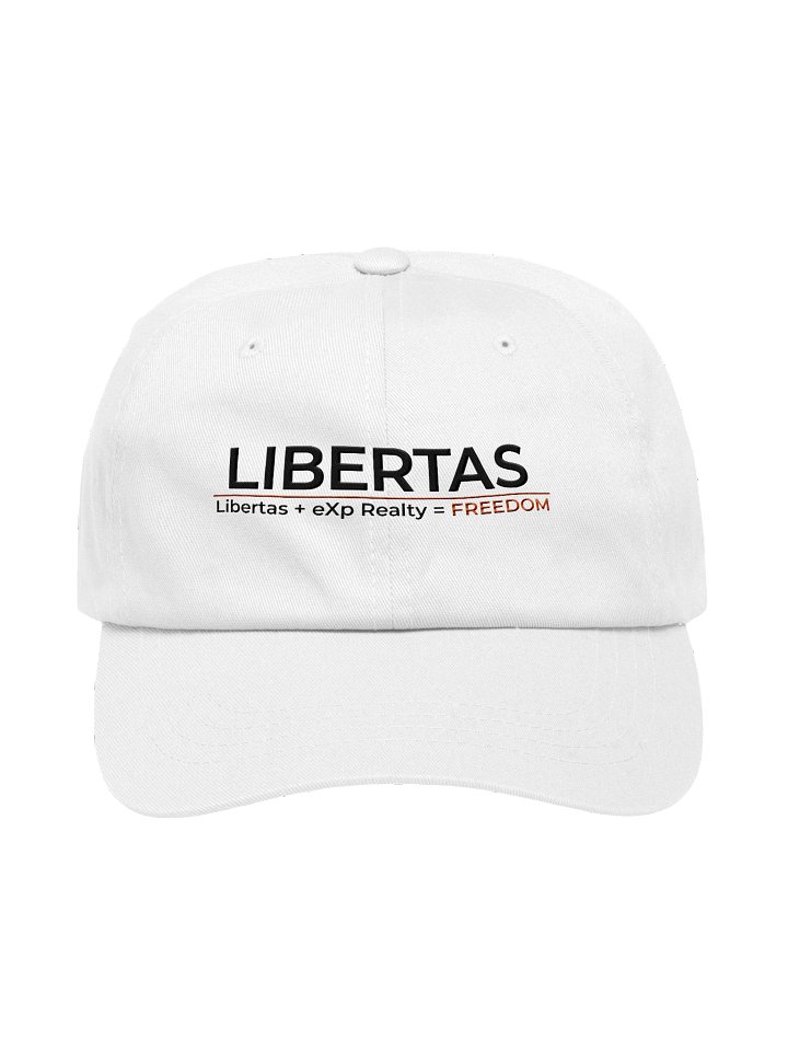 The Libertas - Freedom Signature White Dad Hat | eXp Realty product image (1)