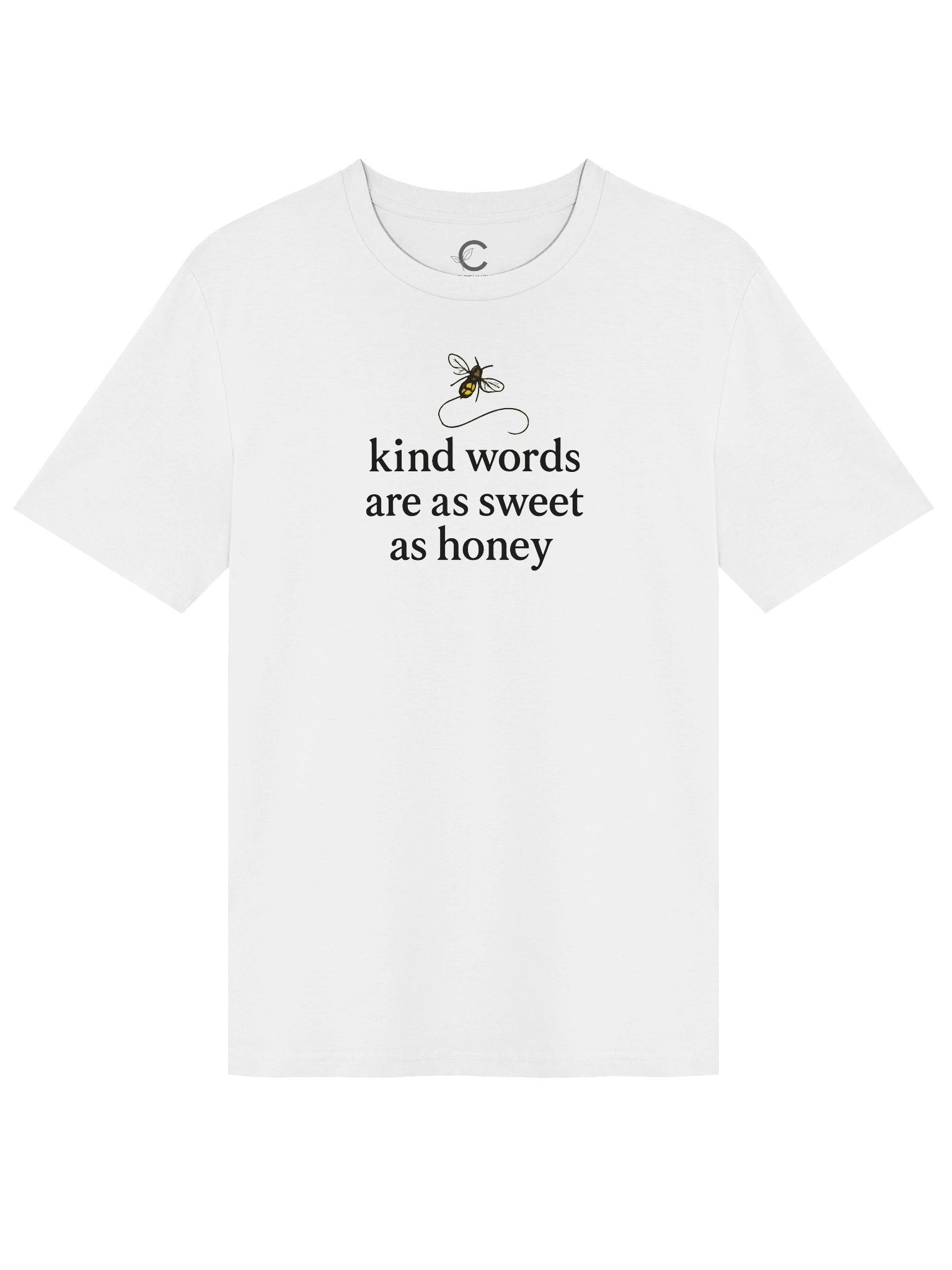 Heritage Goods: "Kind Words 1" Organic T-Shirt product image (2)