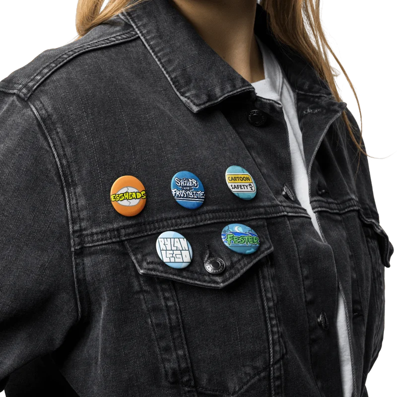 Extra Logo Pin Buttons Set + RylanLego Pin product image (4)