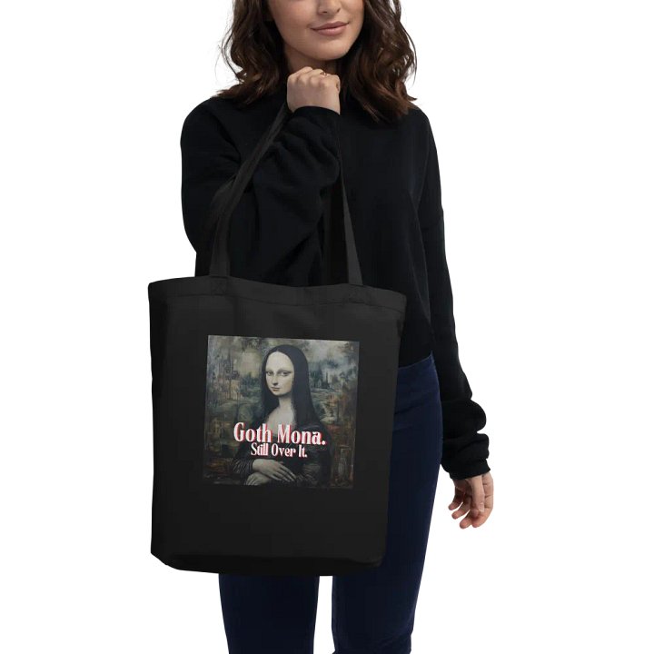 Goth Mona Still Over It Tote Bag product image (2)