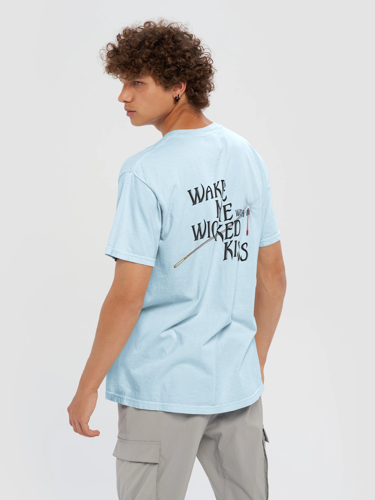 Hello, Darkling T-Shirt (LIGHT BLUE) product image (6)