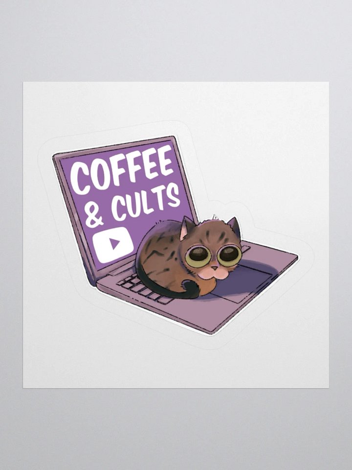 Ms. Gloria Laptop Sticker product image (1)