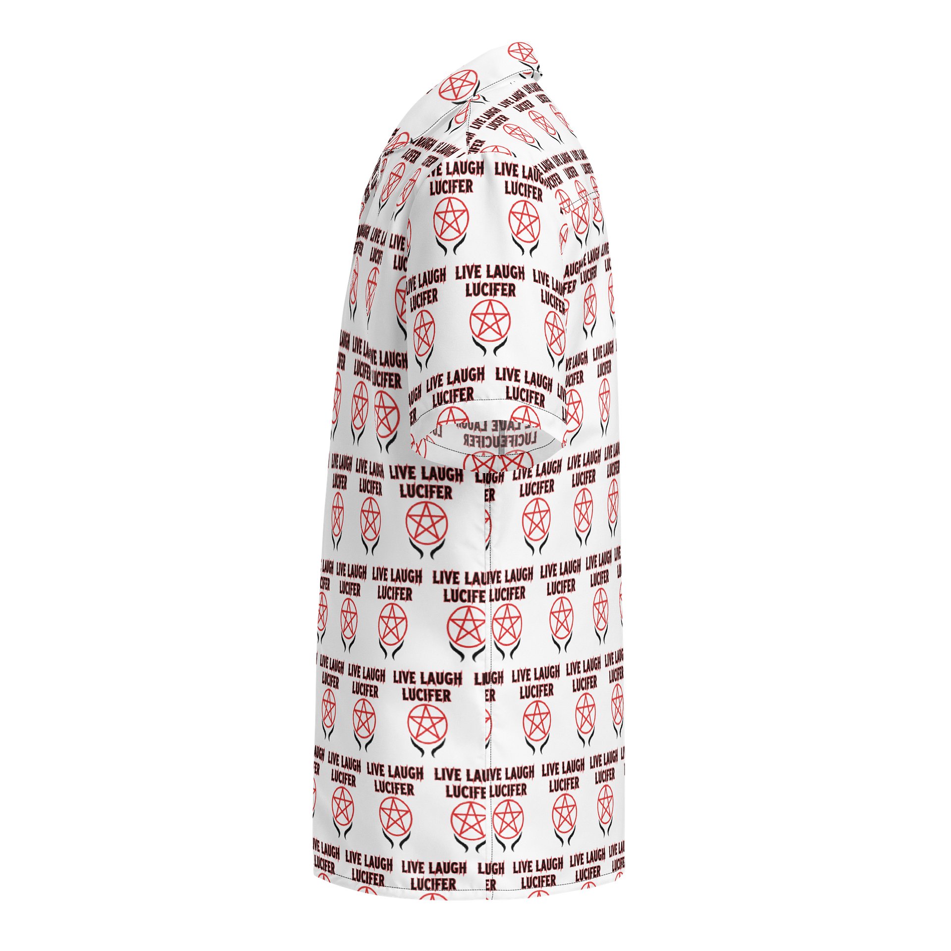 Live Laugh Lucifer 2026 Hawaiian Shirt - All Over Print product image (3)