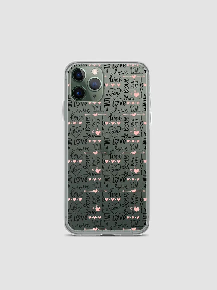 Love and Hearts Pattern iPhone Cover product image (2)