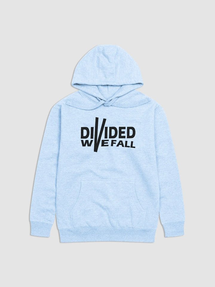 Divided We Fall - Black - Cotton Heritage Unisex Premium Hoodie product image (2)