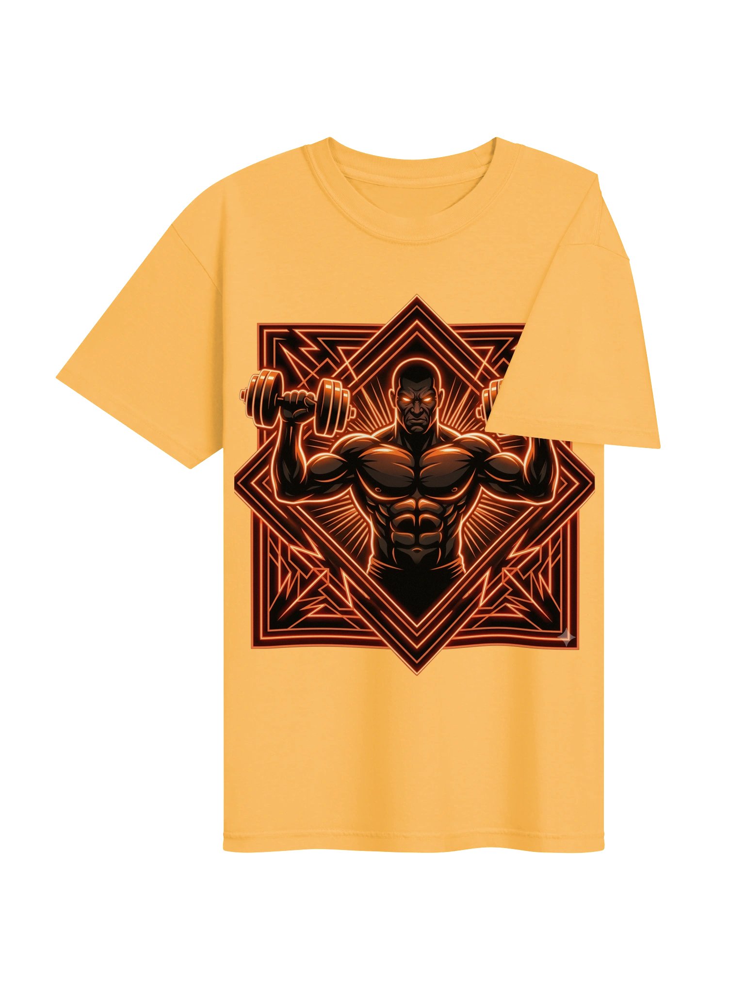 Iron Sigil — Geometric Bodybuilder Tee product image (3)