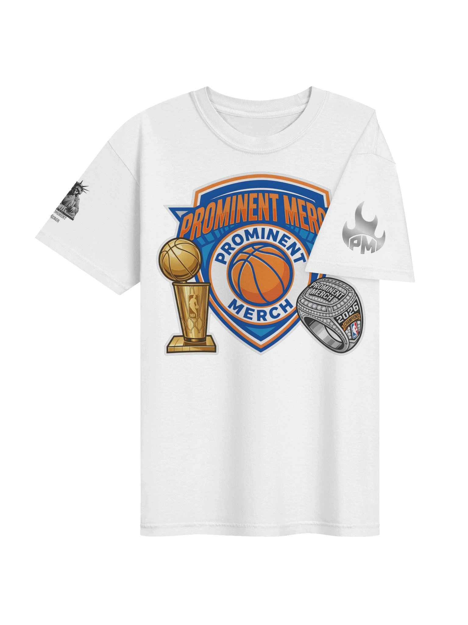 Prominent Merch 2026 Champions Basketball Tee product image (23)