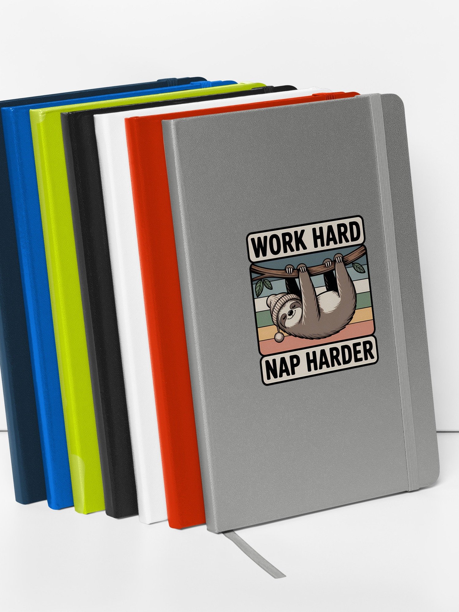 Work Hard Nap Harder Non-Sacral Hardcover Notebook product image (9)