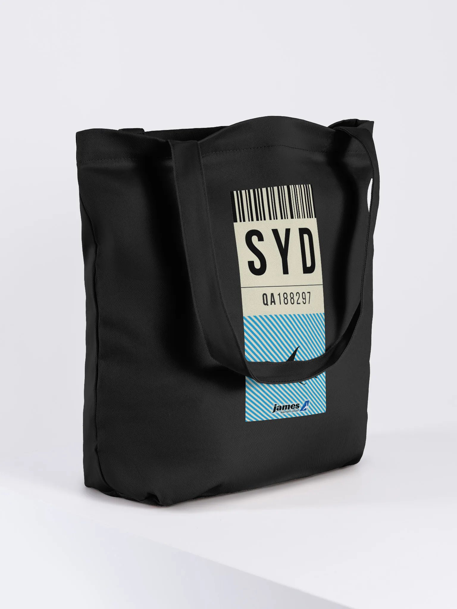 Sydney (SYD) Stylish Luggage Tag Tote Bag product image (4)
