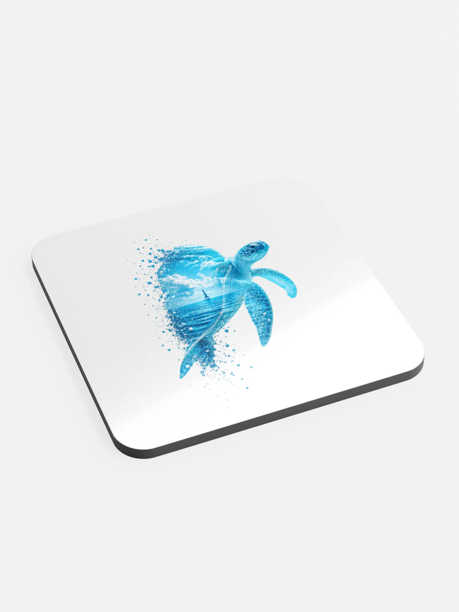 Sea Turtle Cork Coaster - Keys Collection: Lighthouse Edition product image (2)
