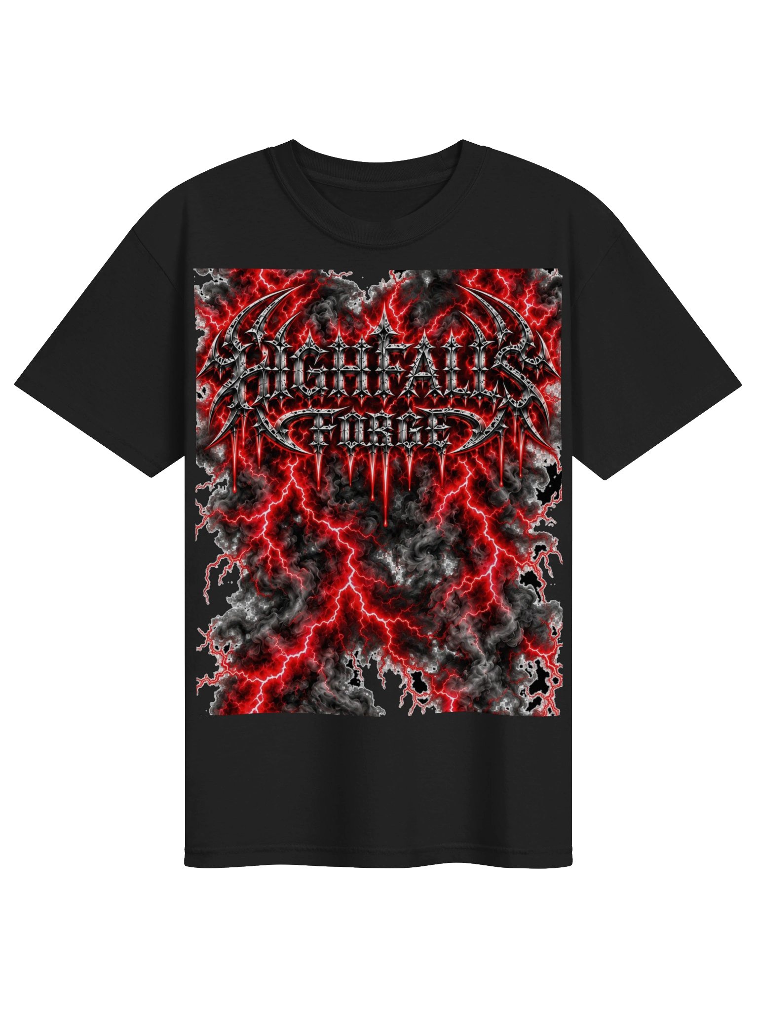 HighFalls Forge Red Lightning shirt product image (1)