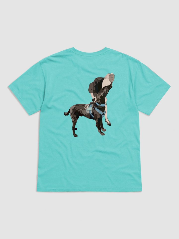 Paw Hand Heart Service Dog Tee product image (10)