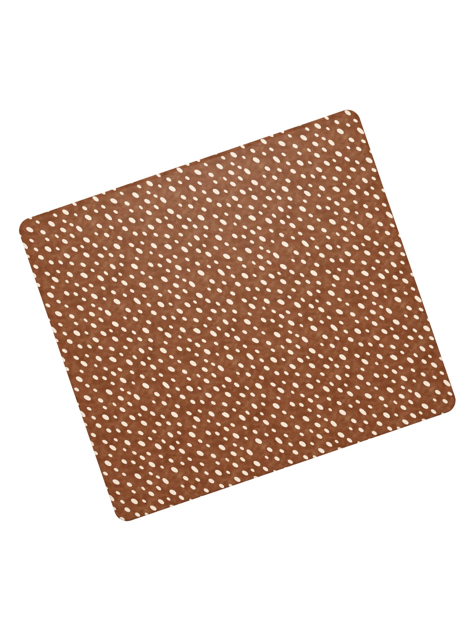 Cocoa Fawn Gaming Mouse Pad — Brown & Cream Deer Print product image (8)