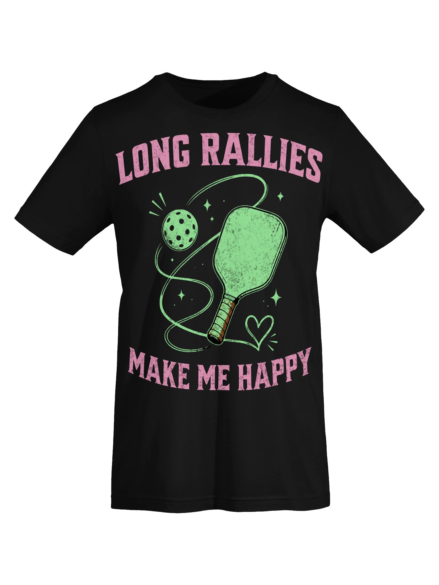 Long Rallies Make Me Happy Shirt – Pickleball Gift for Women product image (5)