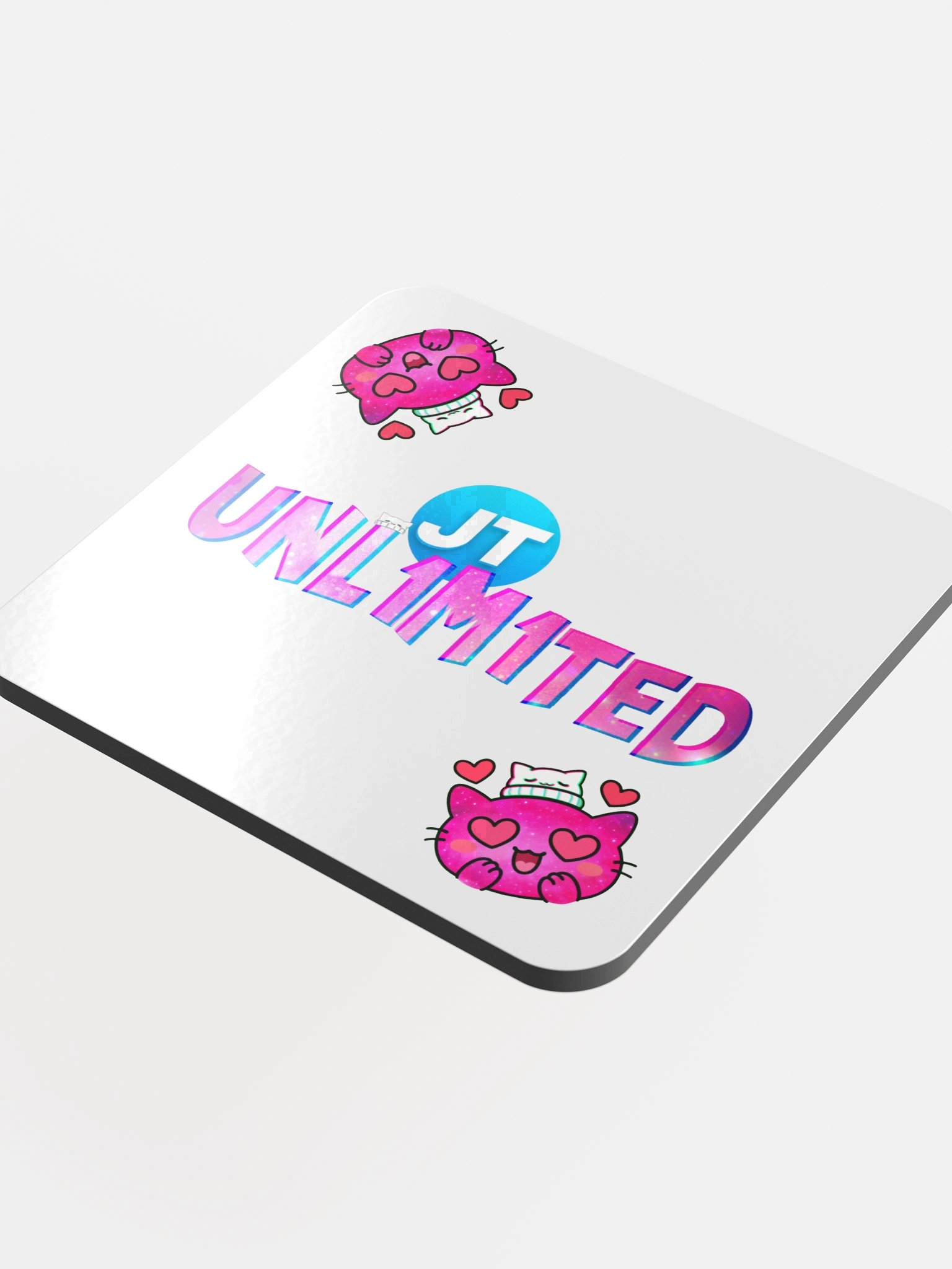 JTUNL1M1TED Glossed Cork Coaster product image (4)