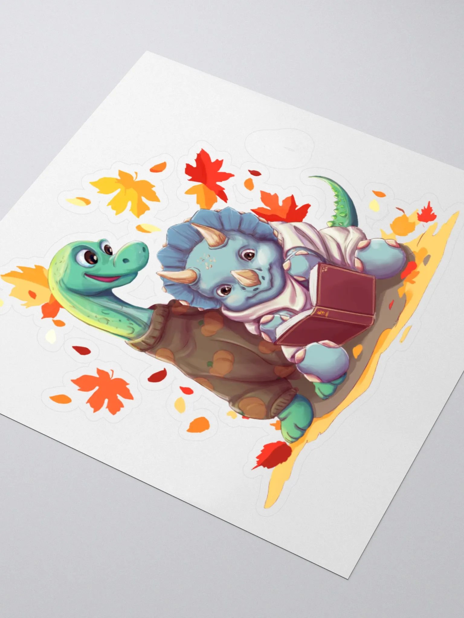 Fall Dino Stickers product image (9)