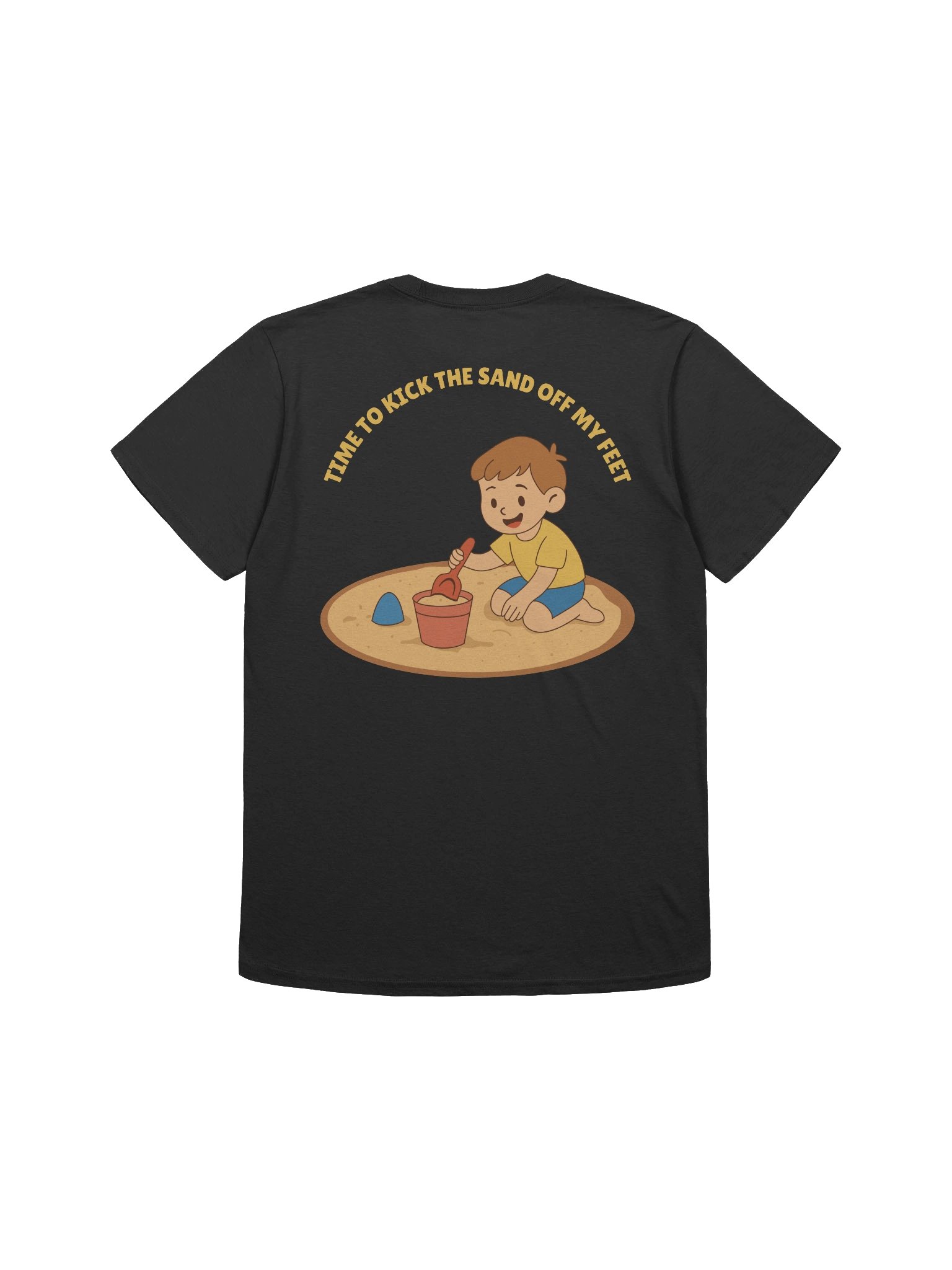 Official HRP "Kick the Sand" T-Shirt - Ham Radio Playground Merch product image (2)