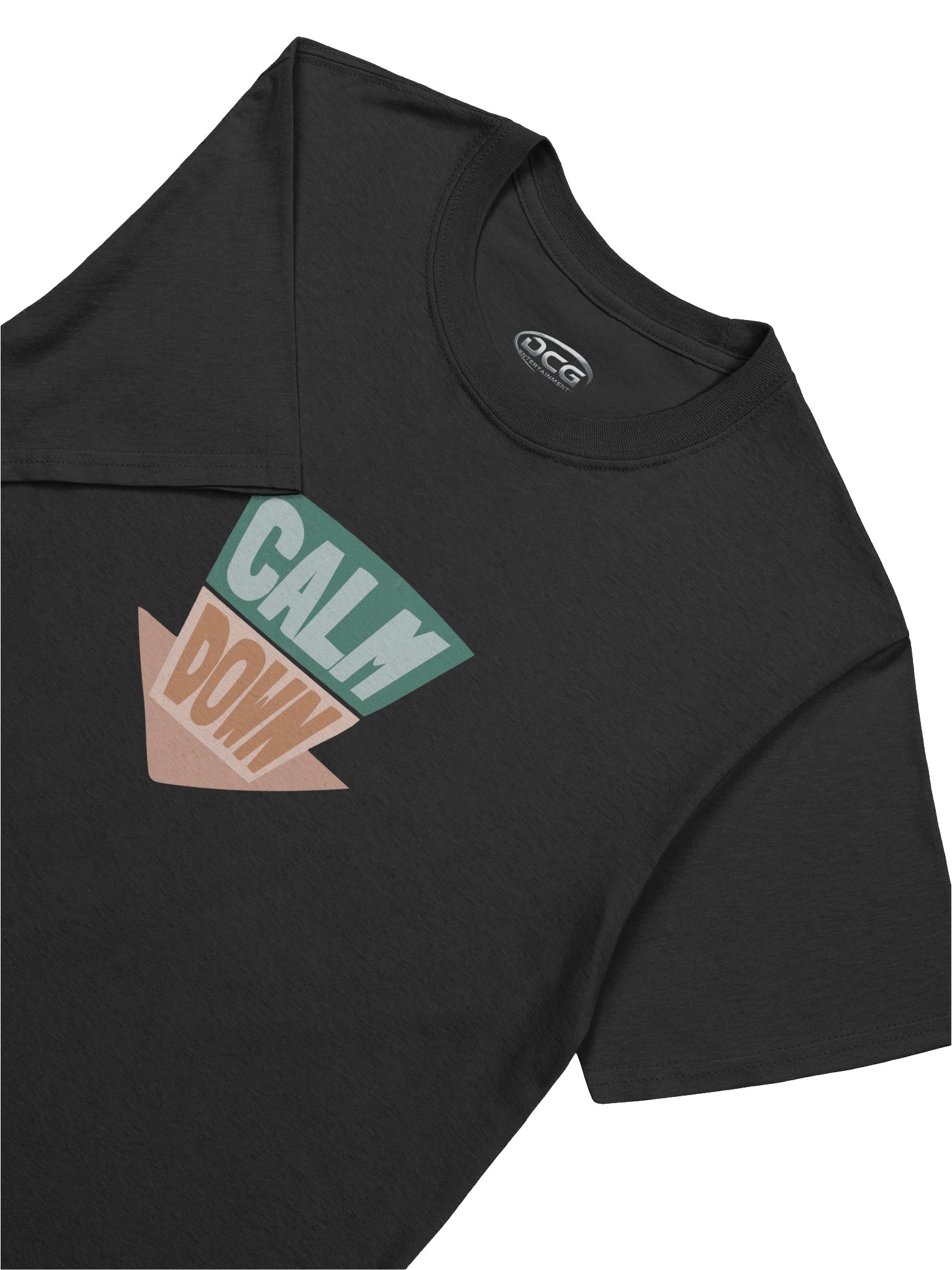 Calm Down Logo Unisex T-Shirt product image (61)