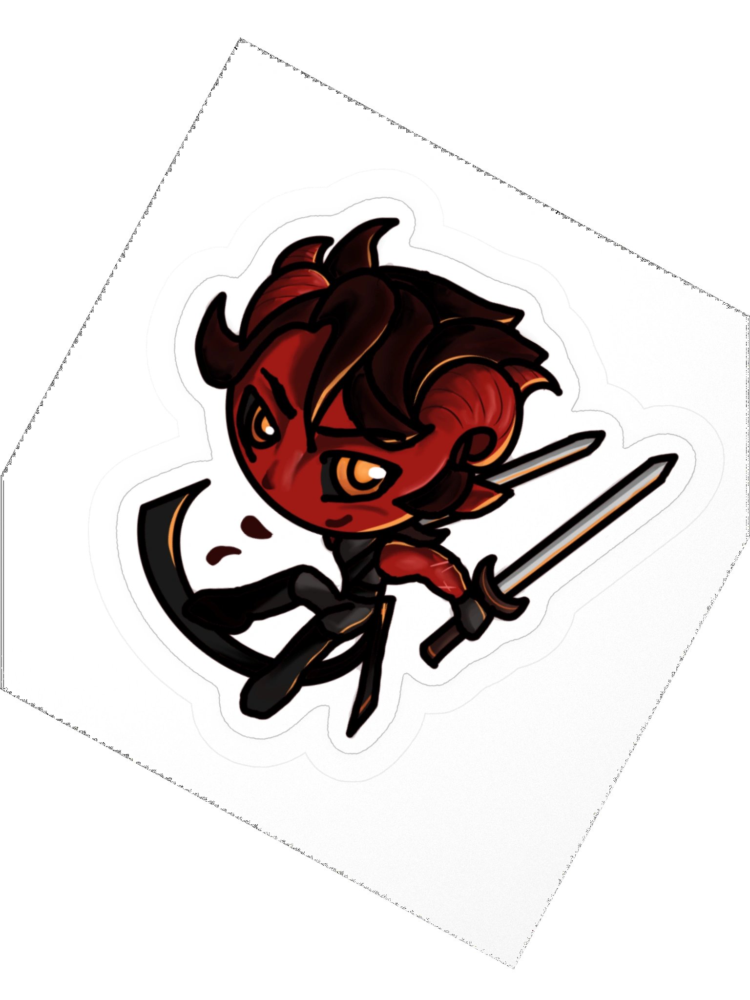 Chibi Tabetha Sticker product image (2)