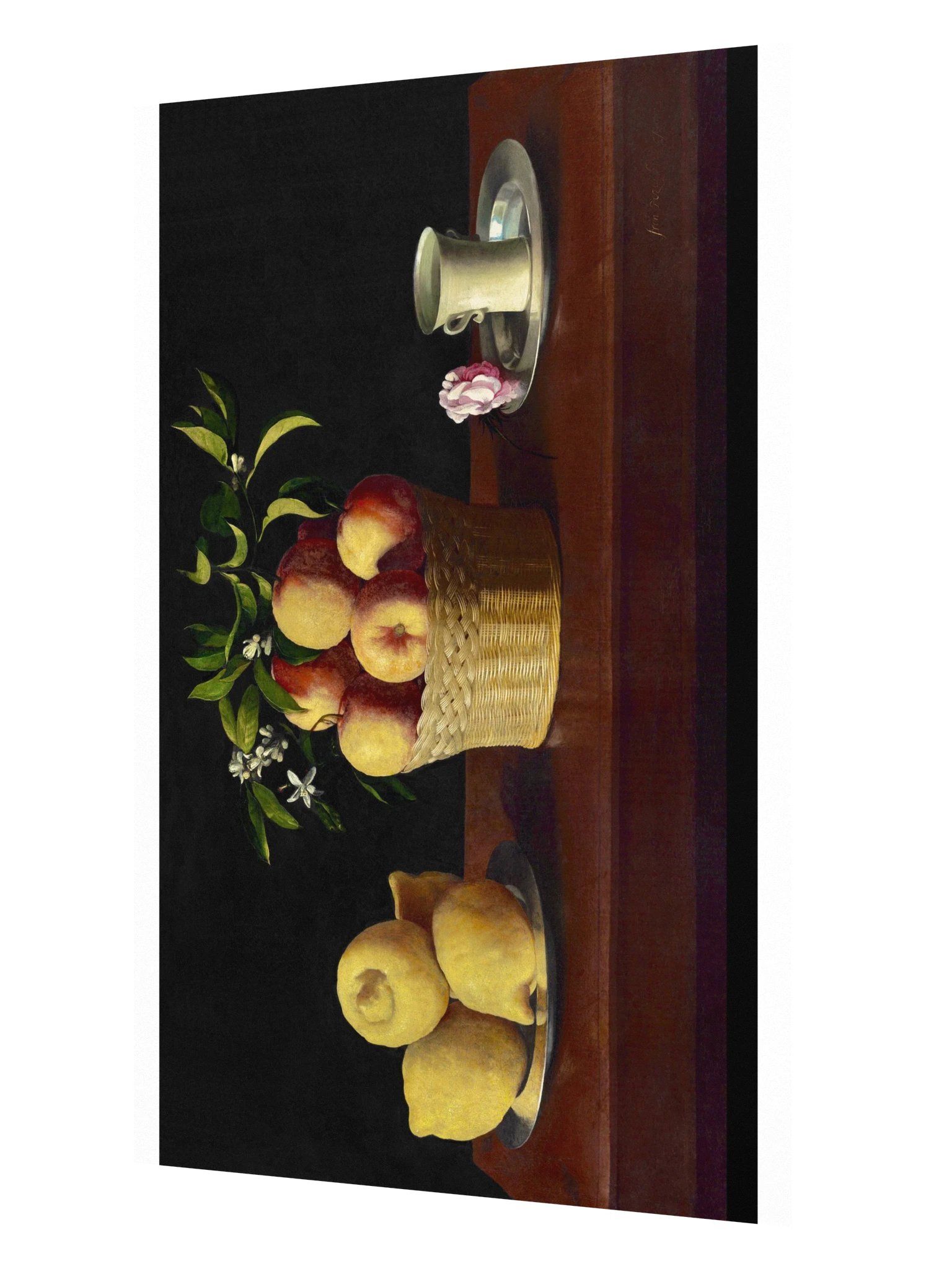 Still Life with Lemons, Oranges and a Rose — XLarge Poster product image (2)
