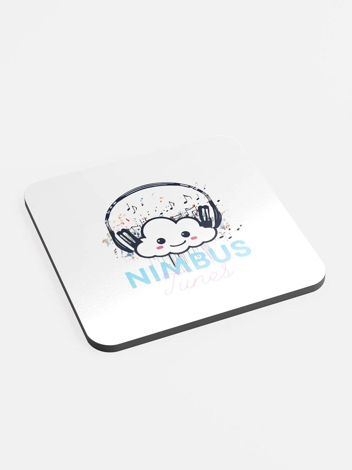Nimbus Tunes Glossed Cork Coaster product image (2)