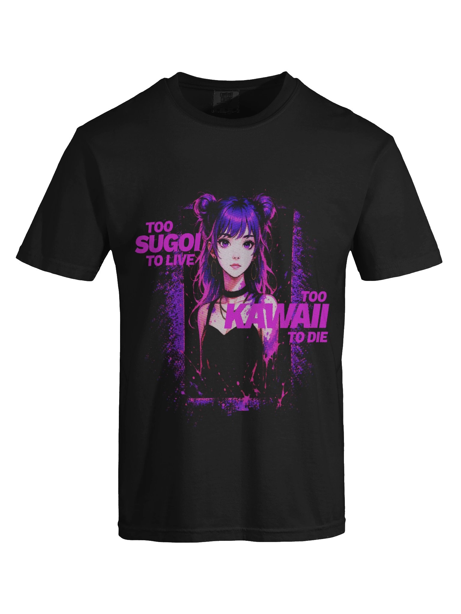 Too Sugoi/Too Kawaii Painted Frame tee product image (4)