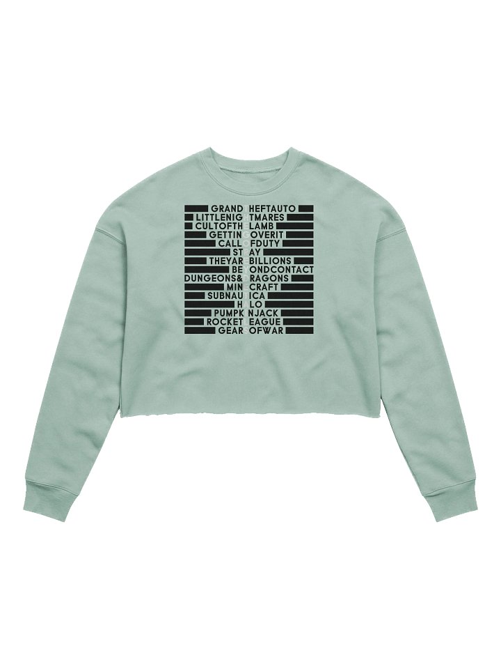 Variety is the Spice of Life - Bella+Canvas Women's Fleece Crop Sweatshirt product image (26)