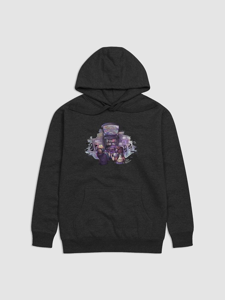 Cotton Heritage Hoodie (Purple Dreams Design) product image (1)