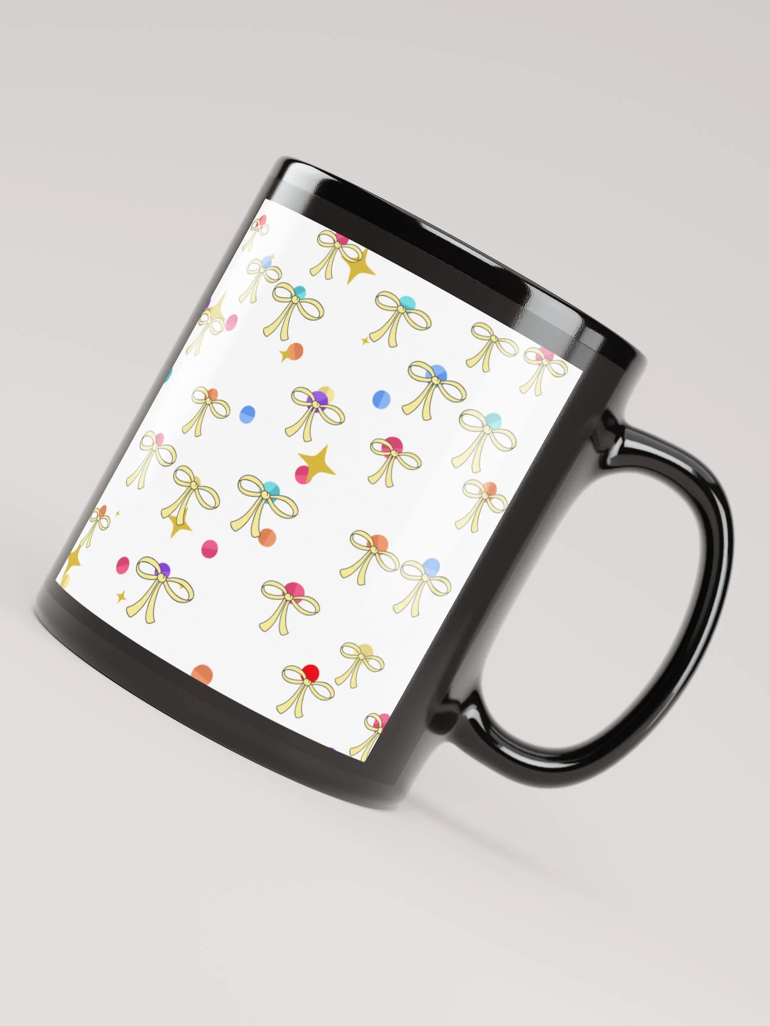 Golden Bow Delight Coffee Mug product image (7)