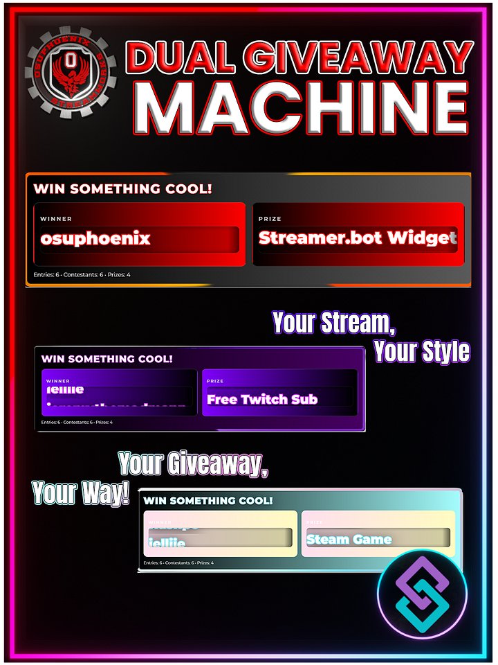 Dual Giveaway Machine product image (1)