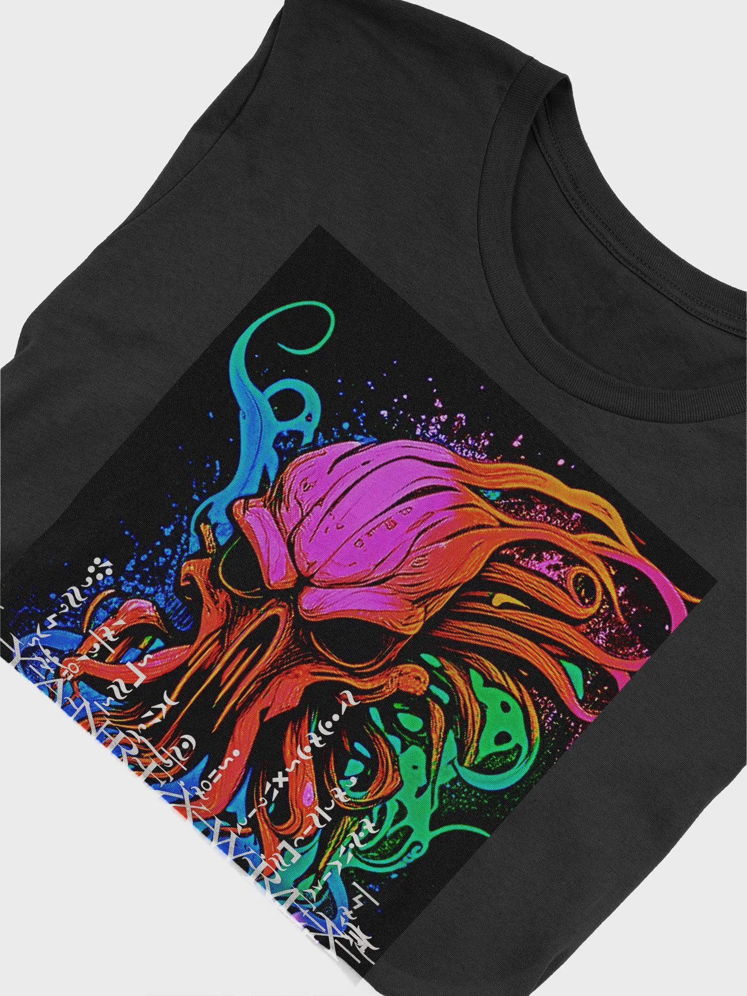 RYANREXWREX SQUIDSKULL V2 NEON MONSTER MERCH product image (7)