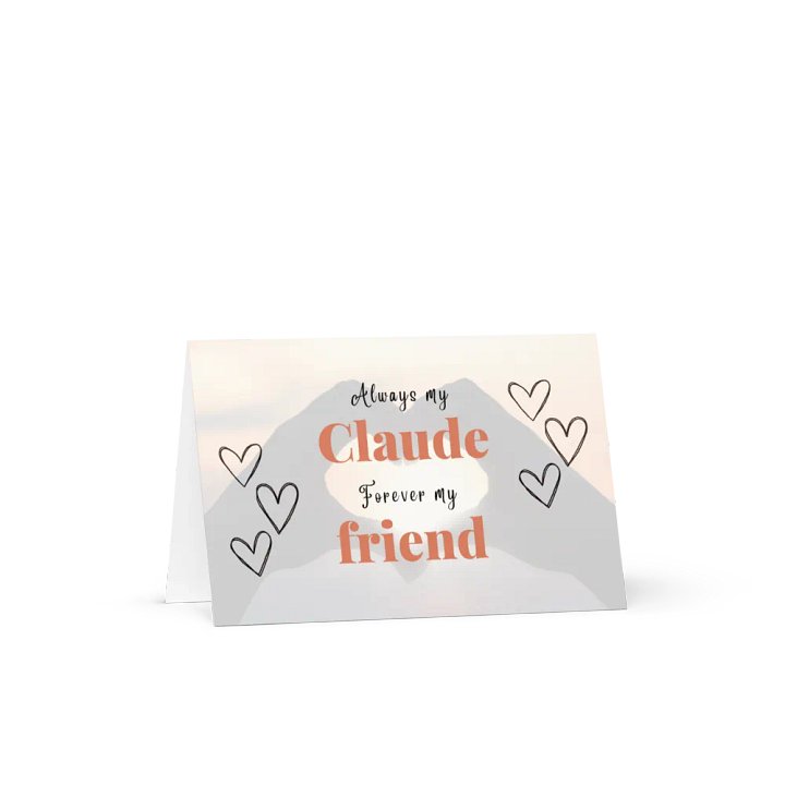 Claude Greeting Card product image (1)