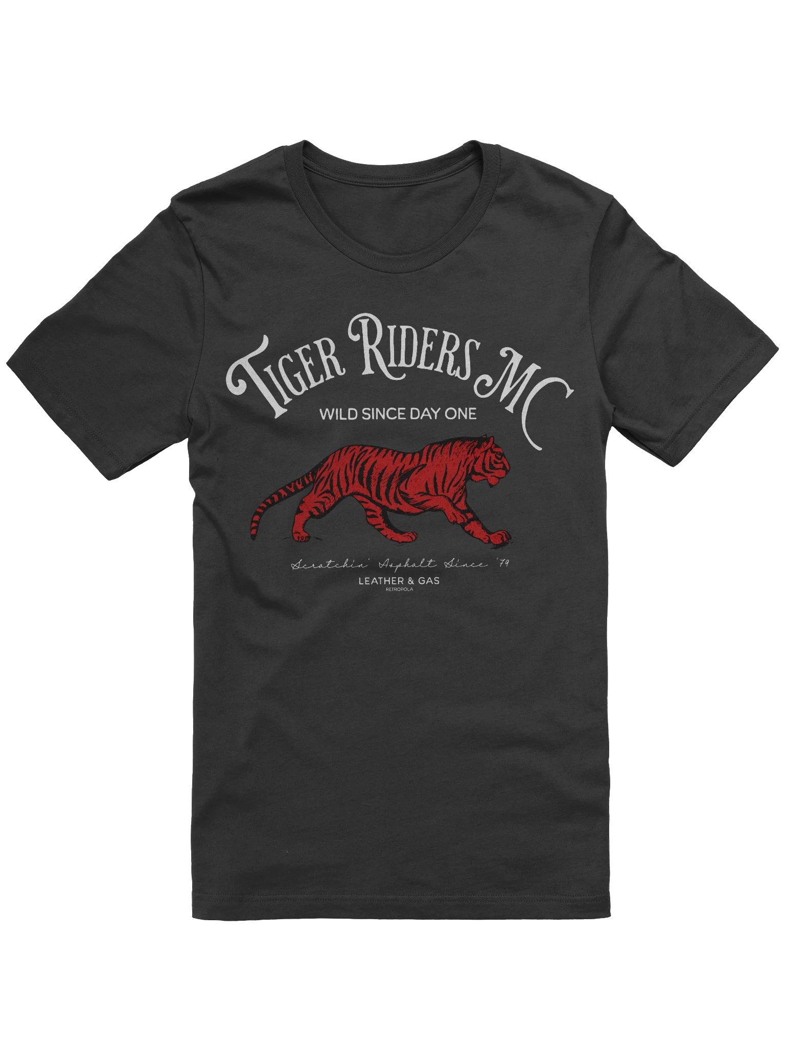 Tiger Riders MC Tee – “Wild Since Day One” product image (1)
