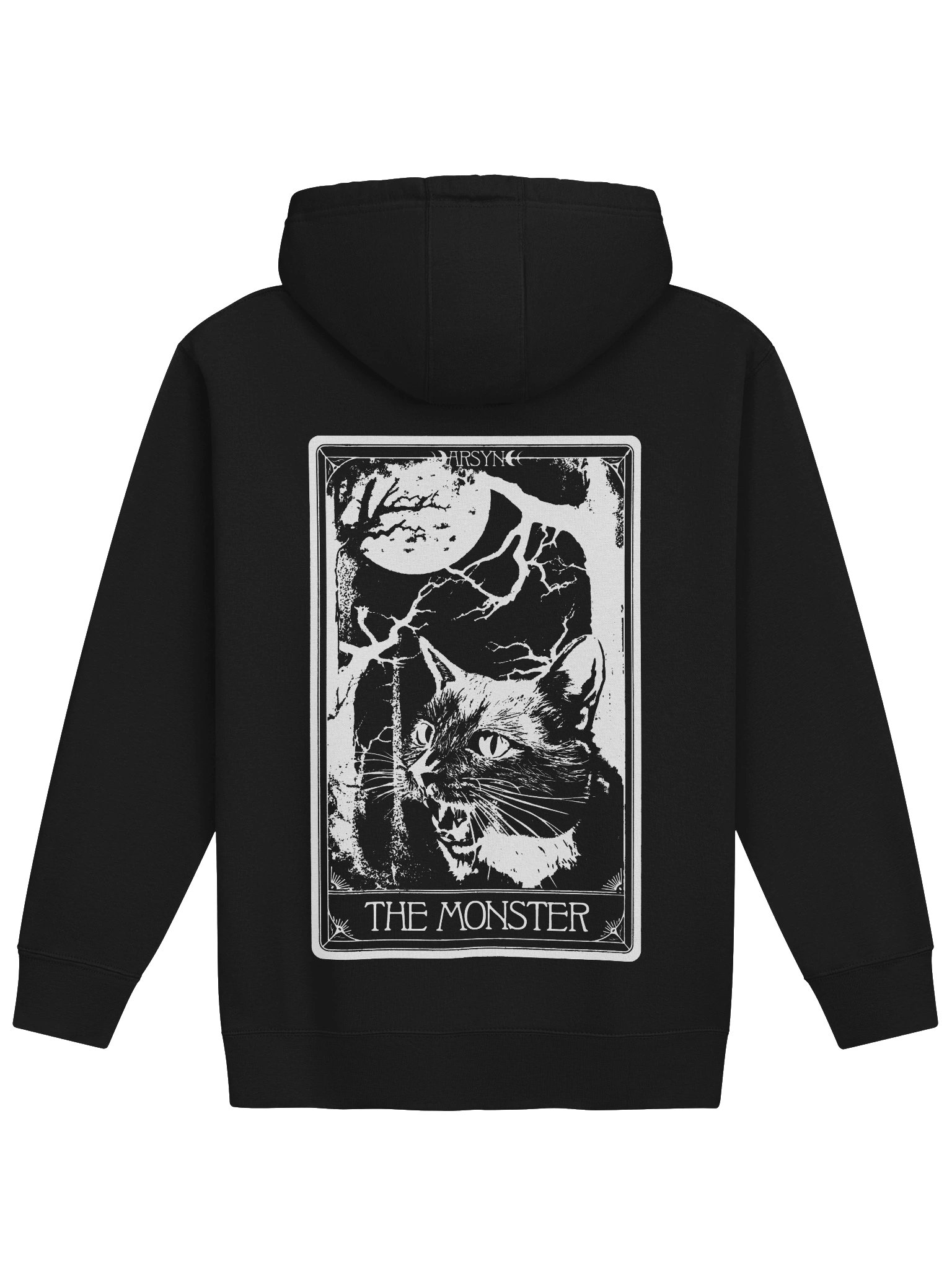 The Monster | Boogie Tarot Card Hoodie product image (1)